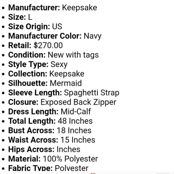 KEEPSAKE The Label sky blue lace trumpet dress midi medium women cocktail - Picture 3 of 7